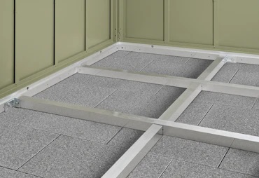 Aluminiowa konstrukcja bazowa podłogi