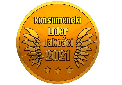 Logo Konsumencki Lider Jakości 2021