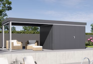 Boczne zadaszenie tarasowe