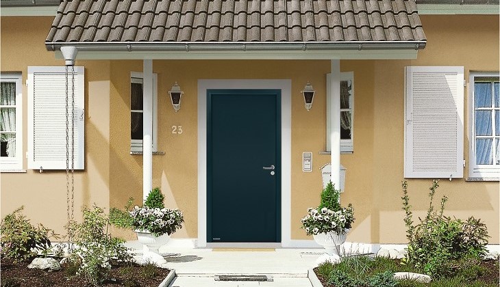 Входные двери в стильном цвете "серый антрацит"