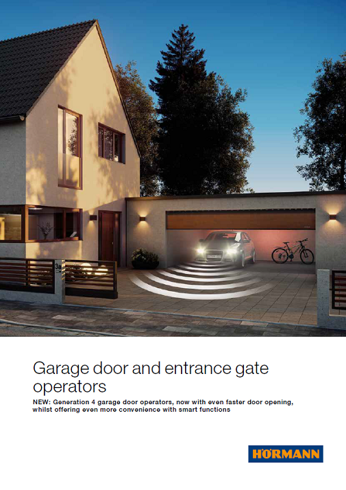Entrance Gate Operators From Hormann Operators For Hinged And Sliding Doors