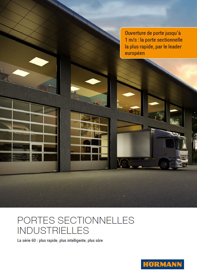 Art.nr . 3039948 Porte-rouleaux Hormann pour portes sectionnelles industrielles Série 50 Galvanisé