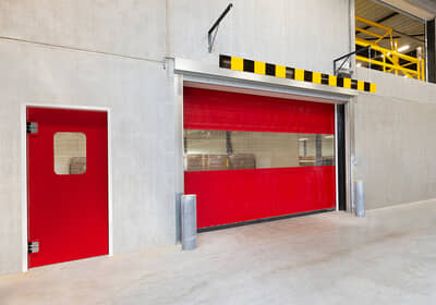 Optimum combination: Double-action doors and high-speed doors