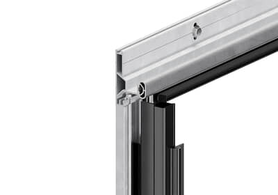 Aluminium door frame for quick fitting for uneven walls Aluminium door frame for quick fitting for uneven walls