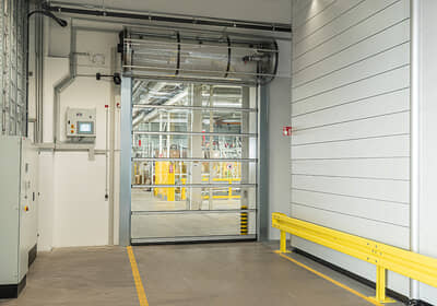 Ultra-fast door opening