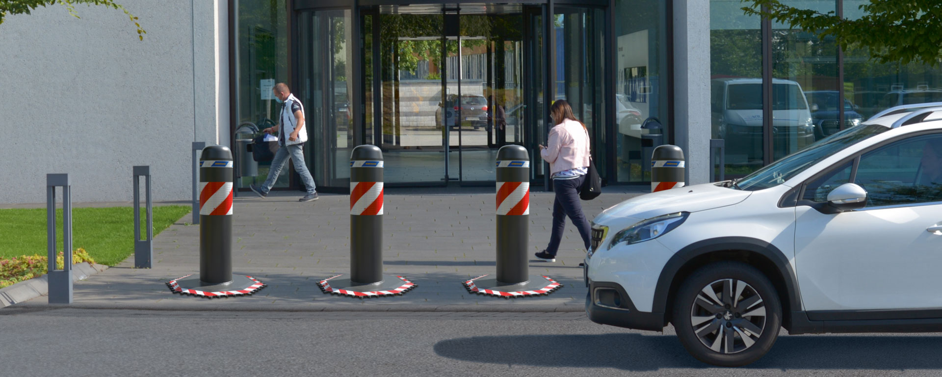 Mobile vehicle barriers